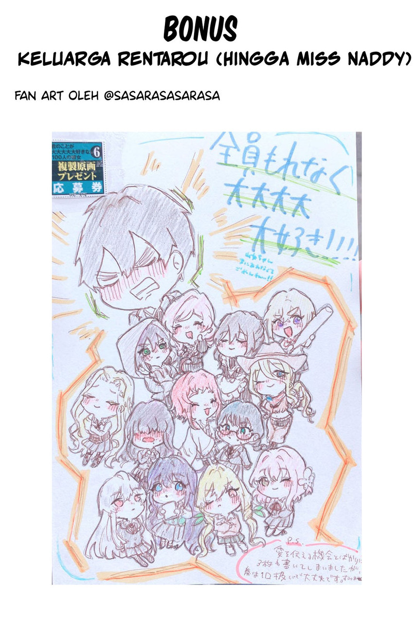 Kimi no Koto ga Dai Dai Dai Dai Daisuki na 100-ri no Kanojo Chapter 66 Bahasa Indonesia